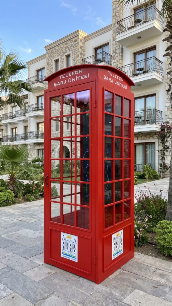 Dış Mekan Telefon Şarj Kabini ile Kesintisiz Enerji ve Ayrıcalıklı Hizmet